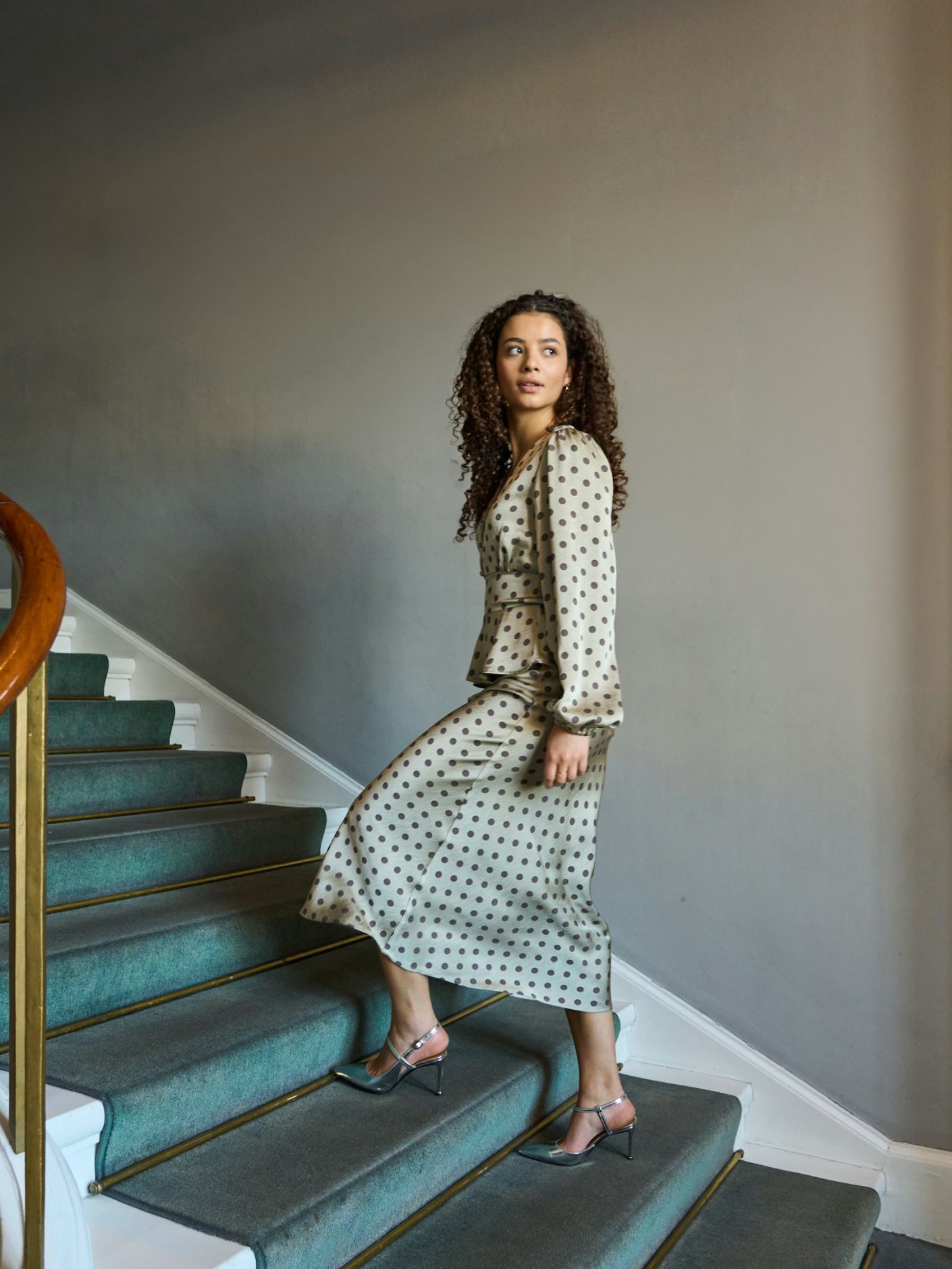 Lola Dotted Skirt - Skjørt