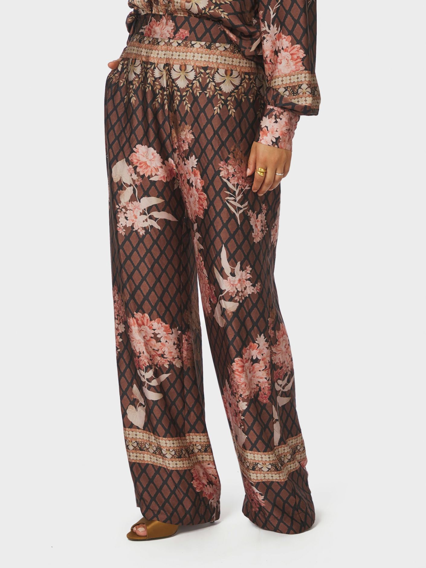 Lunet Botanical Border Pants - Bukser