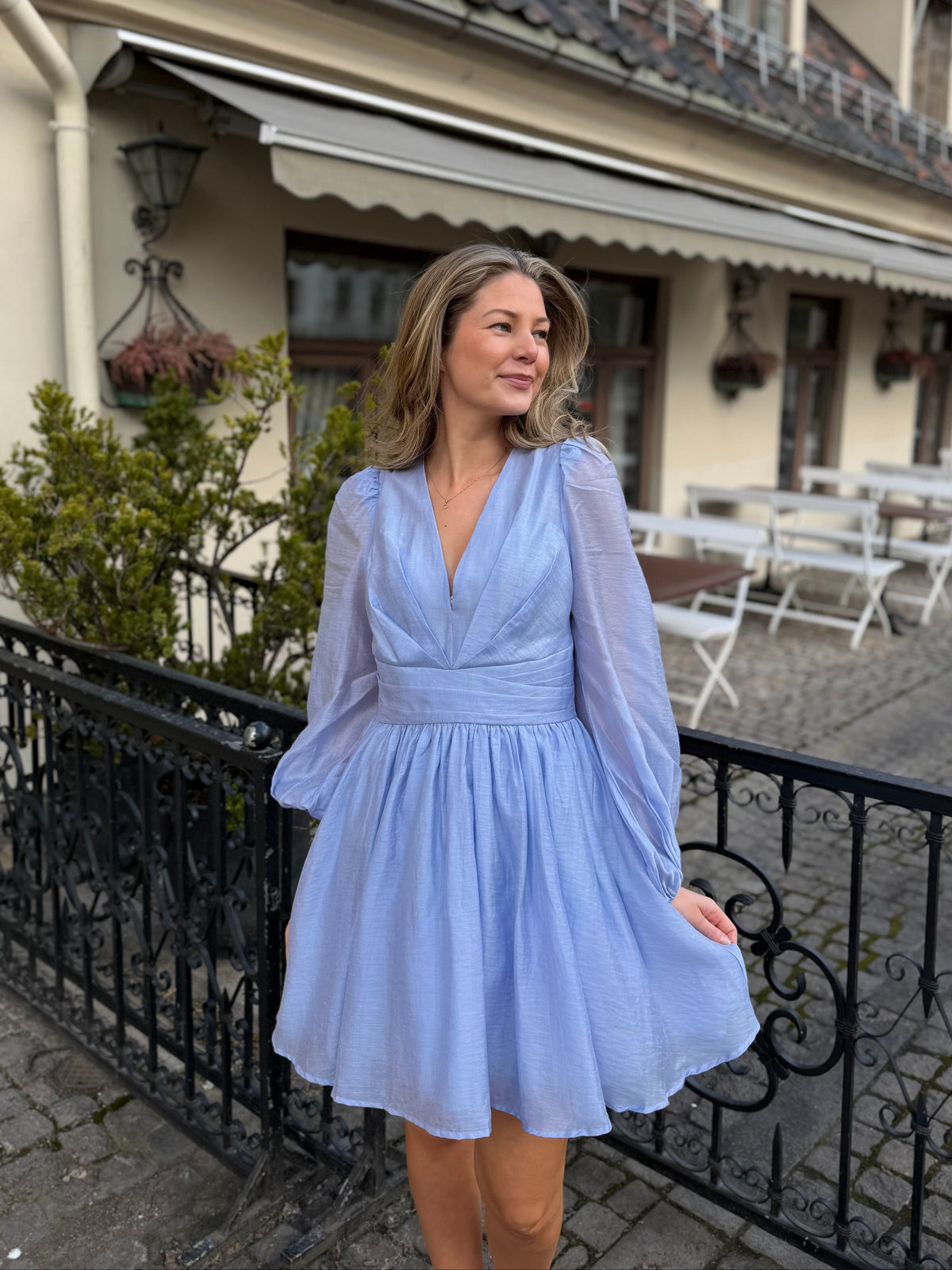 Maeve Dress - Light Blue