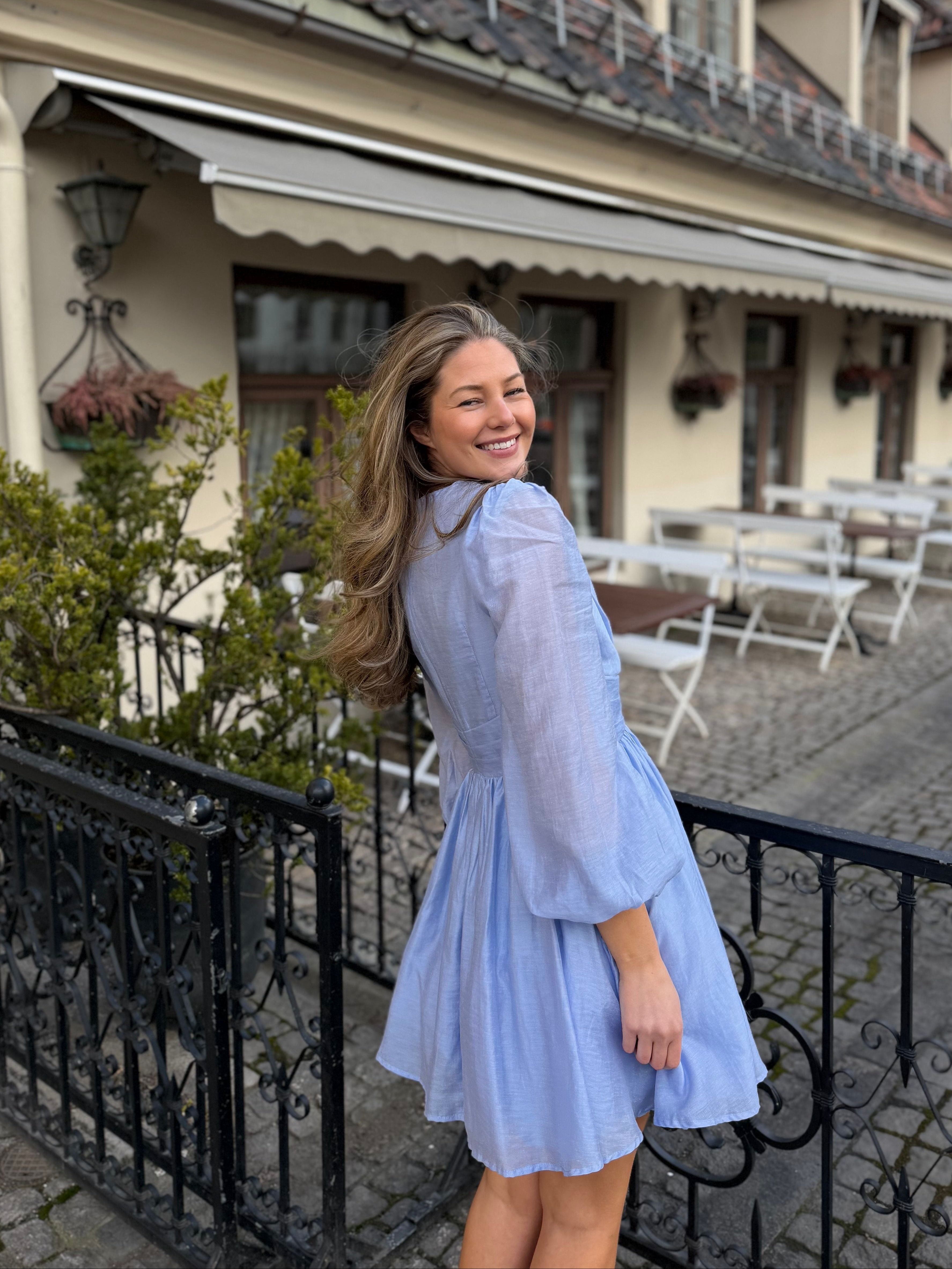 Maeve Dress - Light Blue