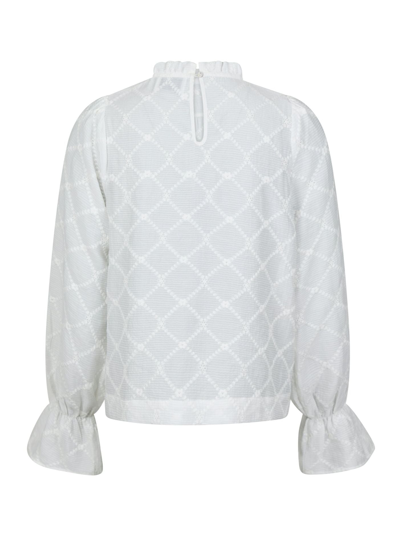 Mamara Square Emb Blouse - Overdeler