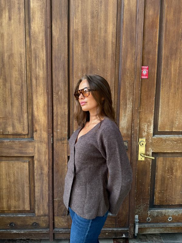 Marie Louise Knit Cardigan Overdeler