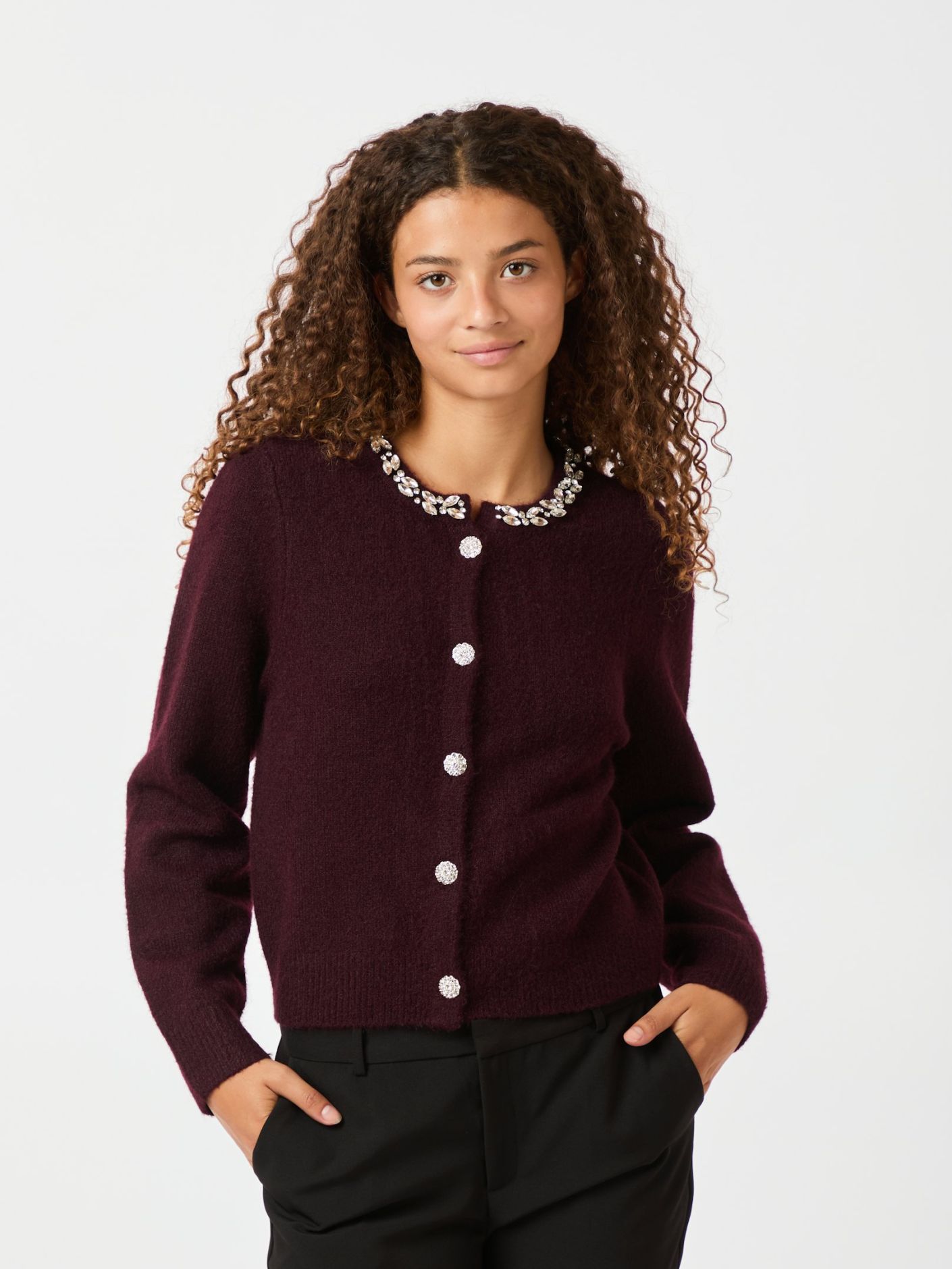 Marie Stone Knit Cardigan - Overdeler