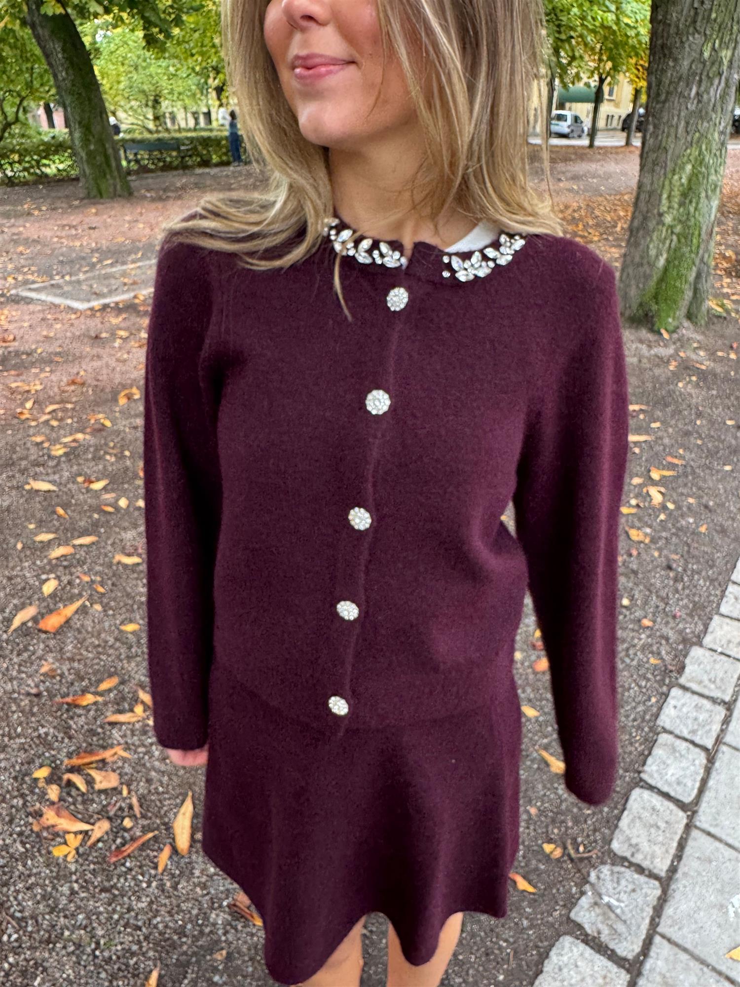 Marie Stone Knit Cardigan - Overdeler