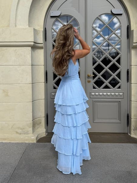 Marli Solid Chiffon Dress