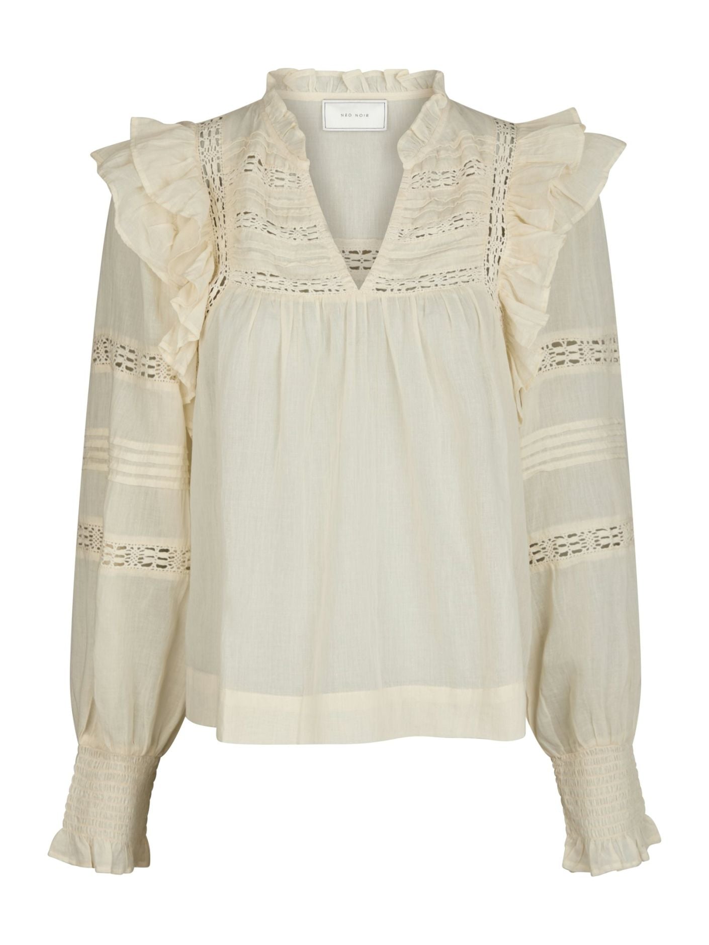 Mauri S Voile Blouse - Overdeler