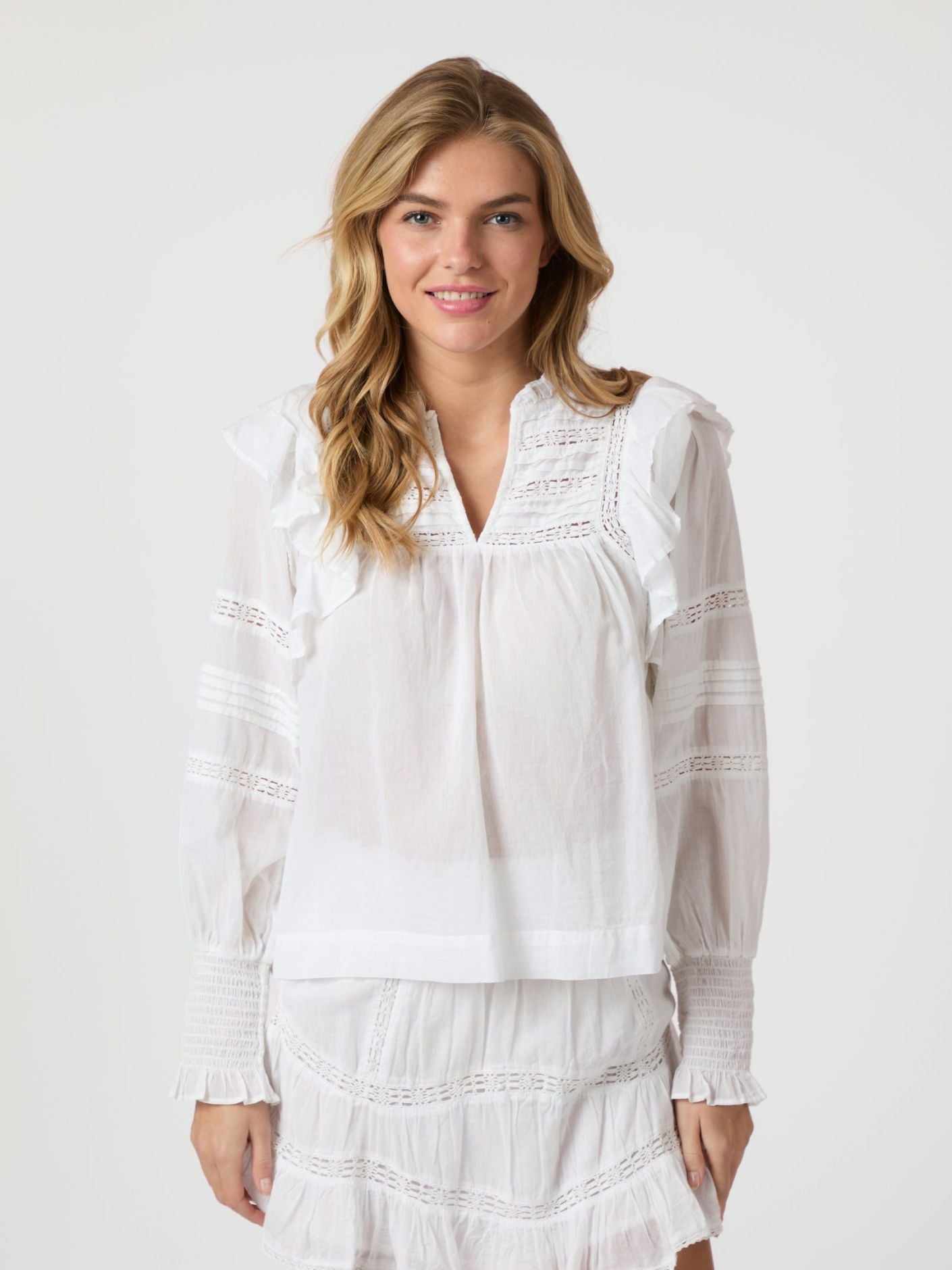 Mauri S Voile Blouse - Overdeler