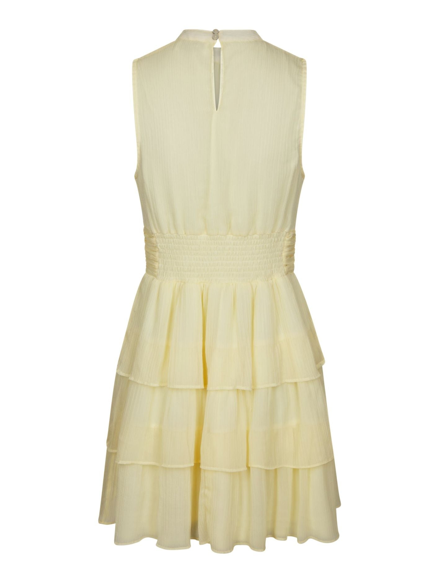 May Solid Chiffon Dress - Kjoler