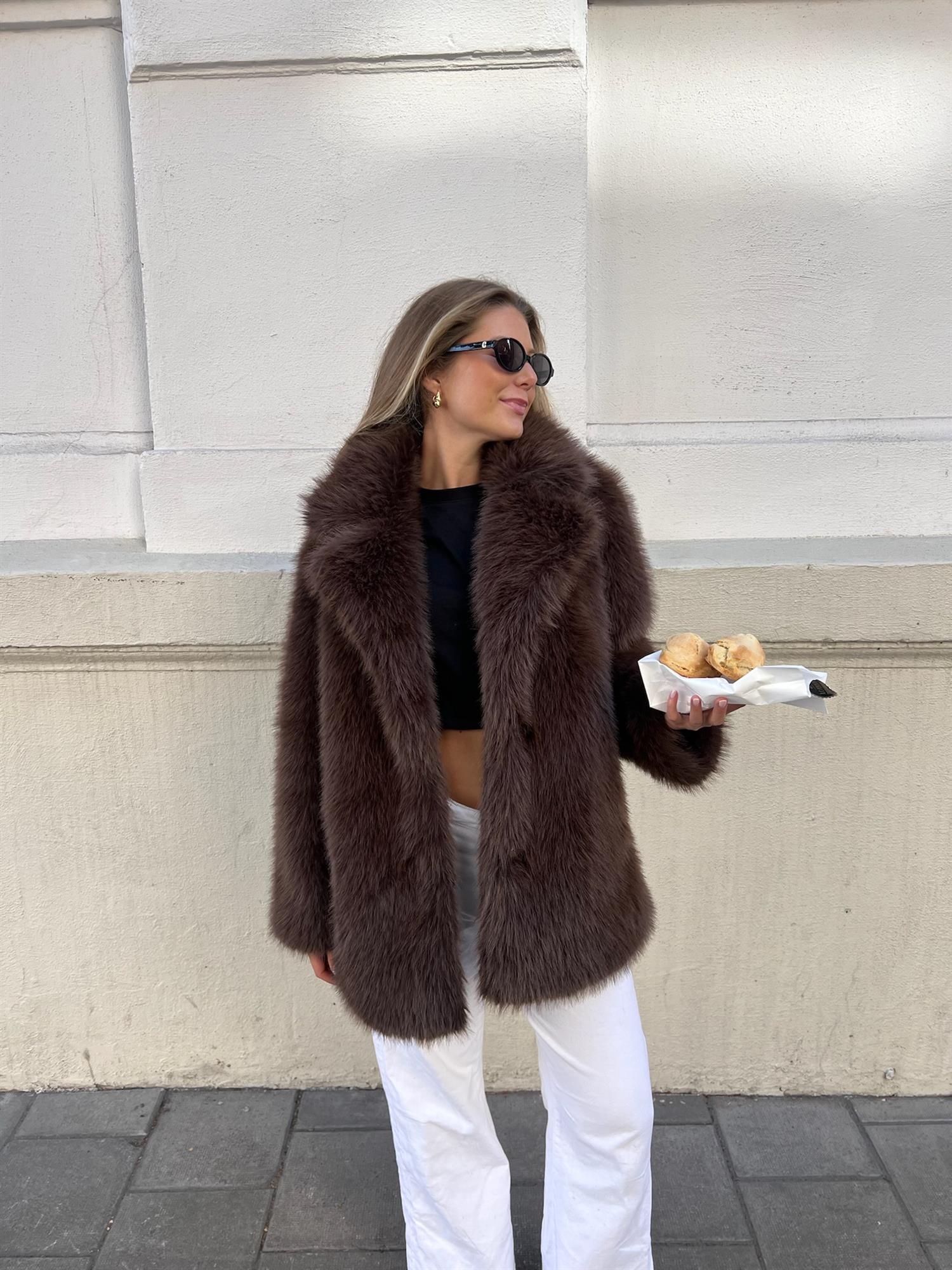 Maya Faux Fur Jakker