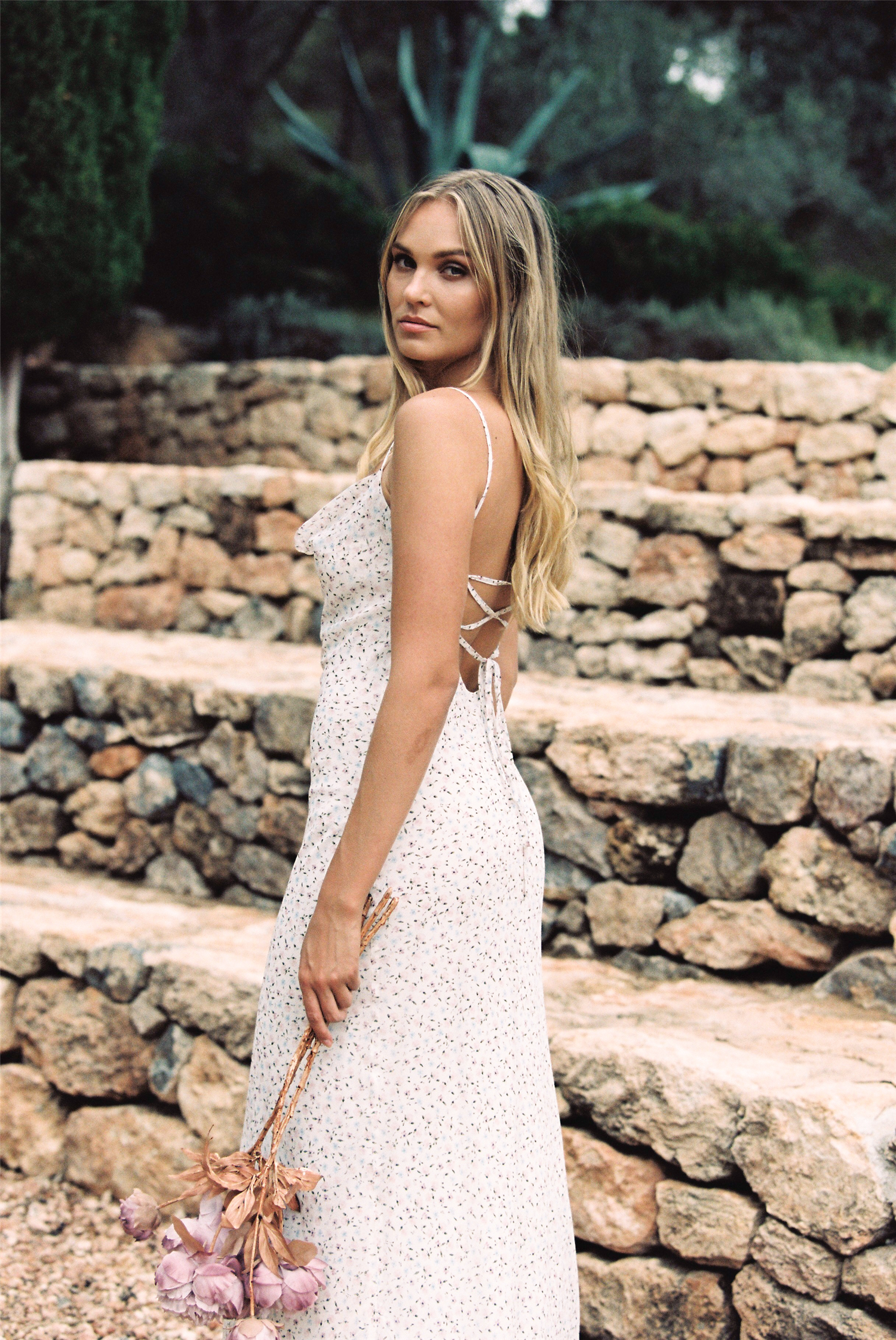 Milea Tulum Midi Dress - M - Kjoler