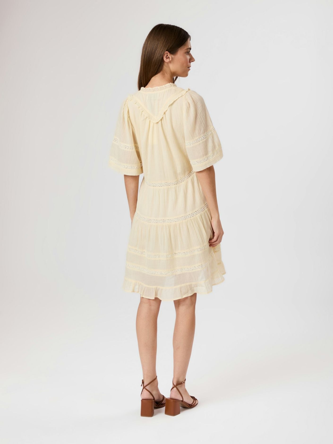 Milene S Voile Dress - Kjoler