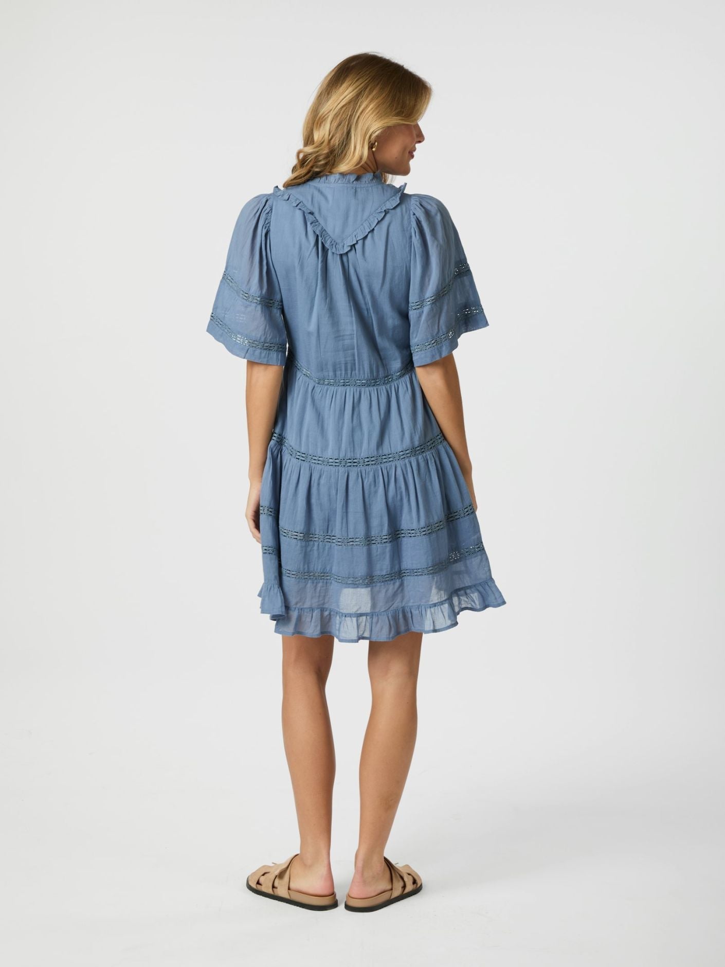 Milene S Voile Dress - Kjoler