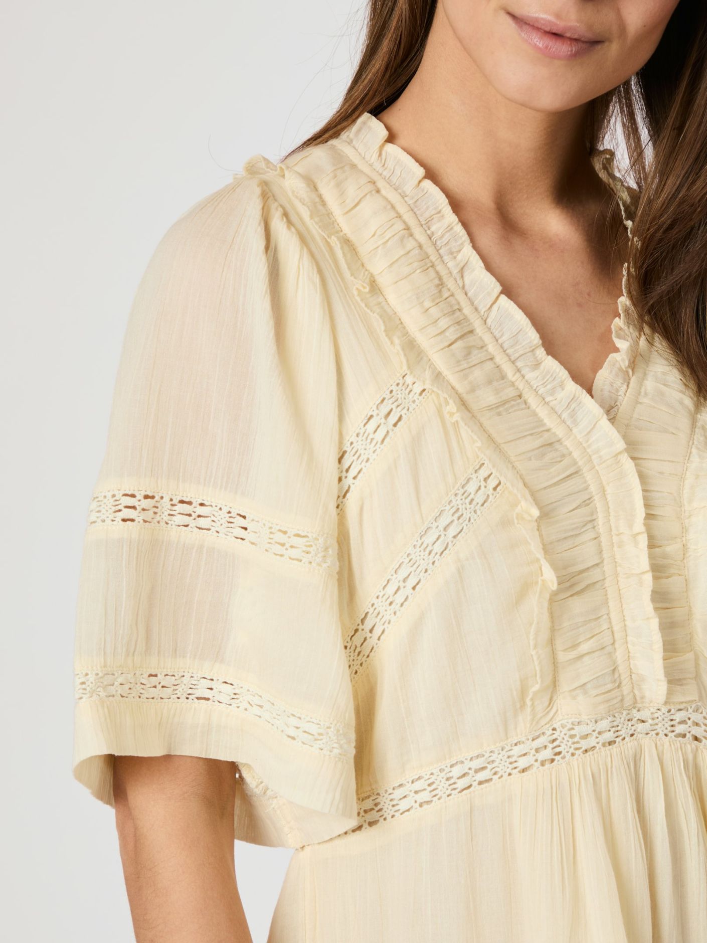 Milene S Voile Dress - Kjoler