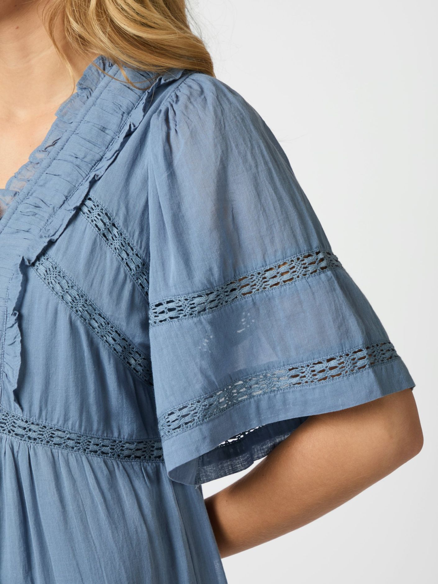 Milene S Voile Dress - Kjoler