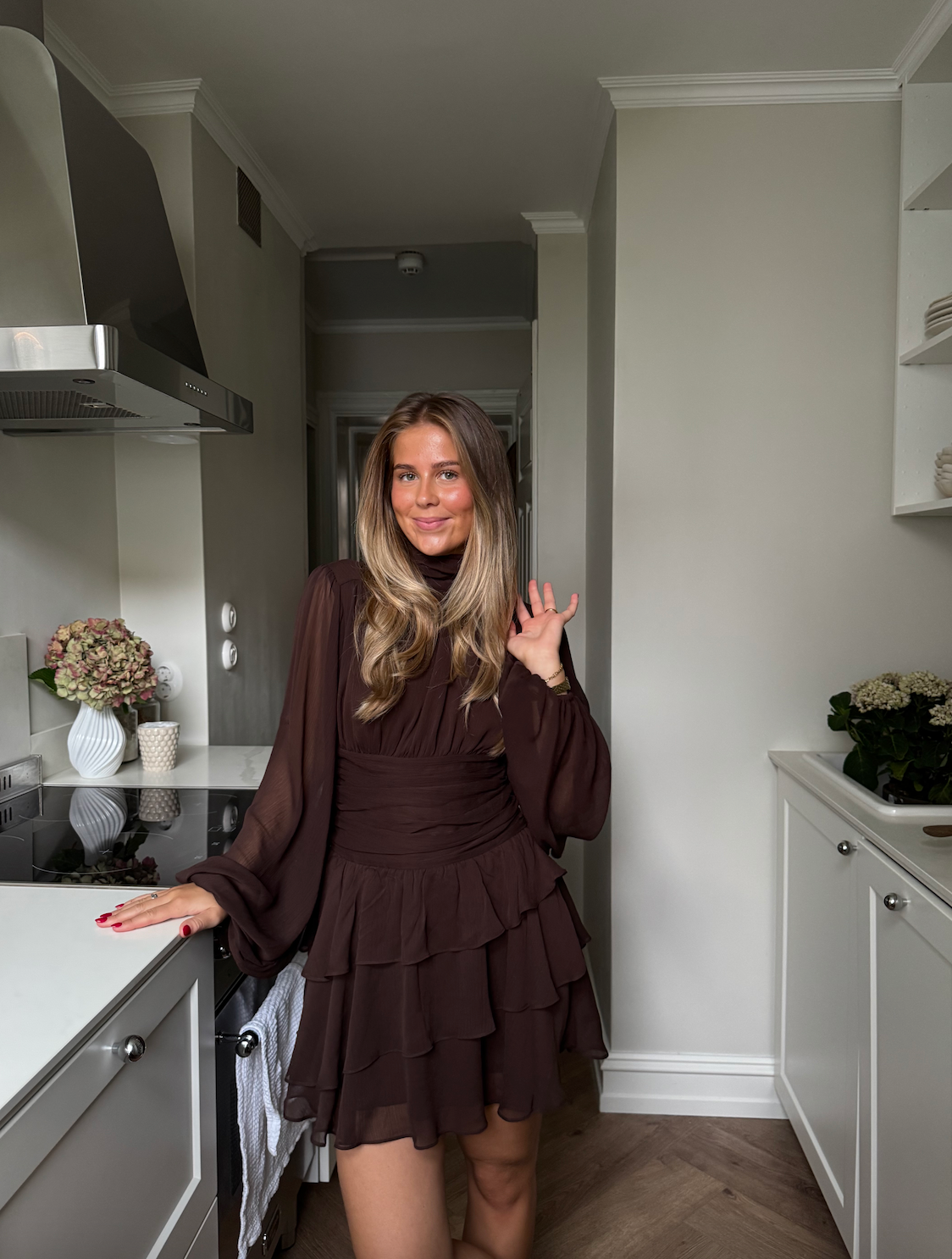 Milla Mini Ruffle Dress - Kjoler