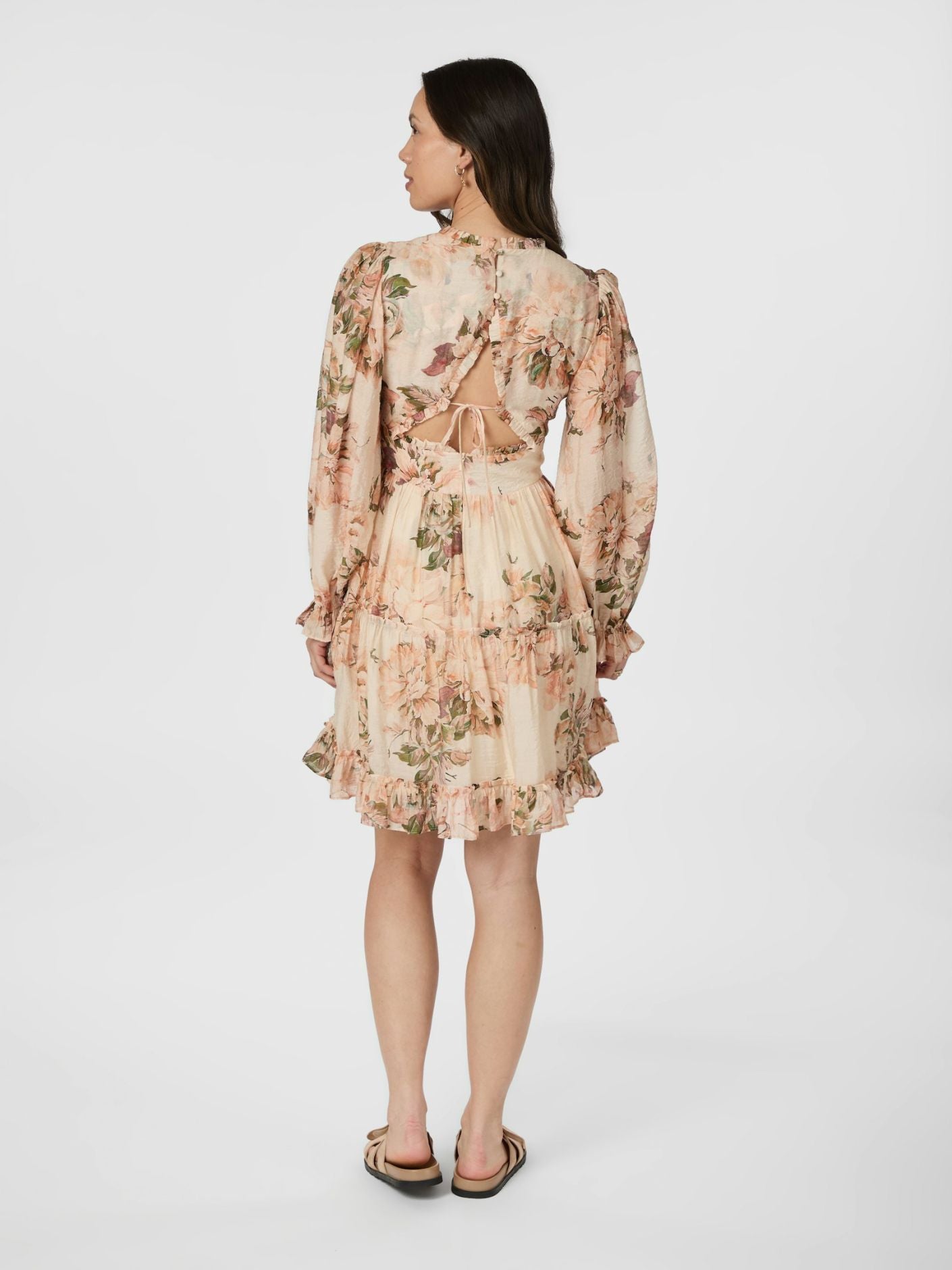 Miller Mega Floral Dress - Kjoler