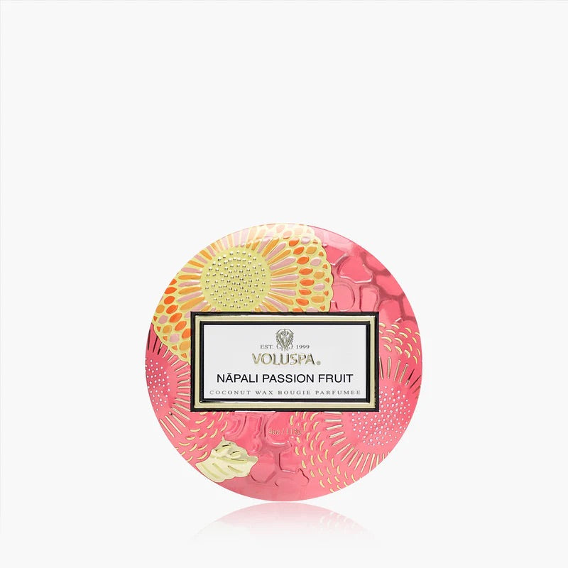 Mini Tin Candle 113g - Nãpoli Passion Fruits - Tilbehør