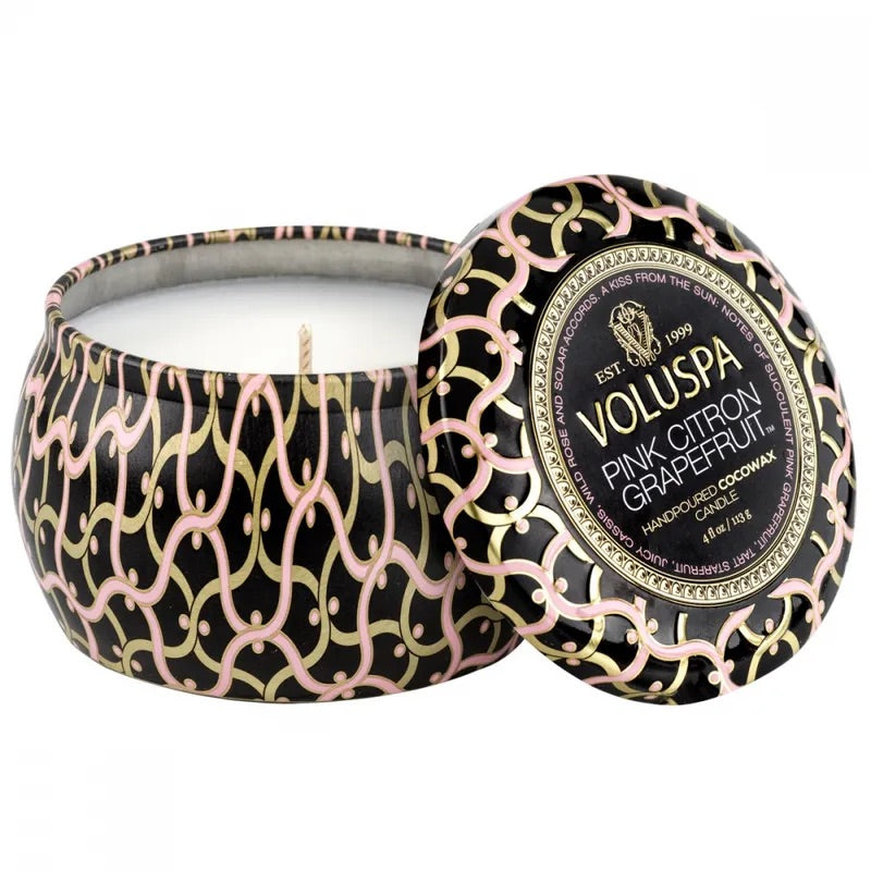Mini Tin Candle 113g - Pink Citron Grapefruit - Tilbehør