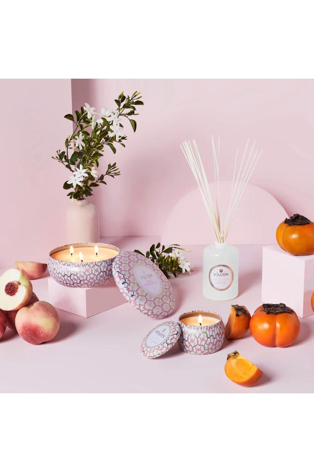 Mini Tin Candle 113g - Saijo Persimmon - Tilbehør