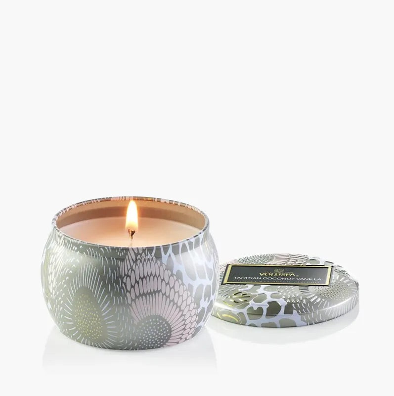 Mini Tin Candle 113g - Tahitian Coconut Vanilla - Tilbehør