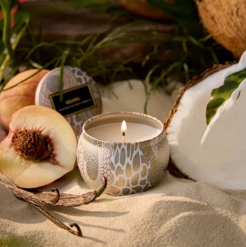 Mini Tin Candle 113g - Tahitian Coconut Vanilla - Tilbehør