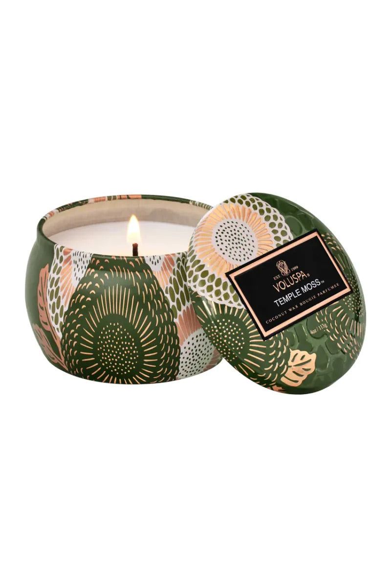 Mini Tin Candle 113g - Temple Moss - Tilbehør