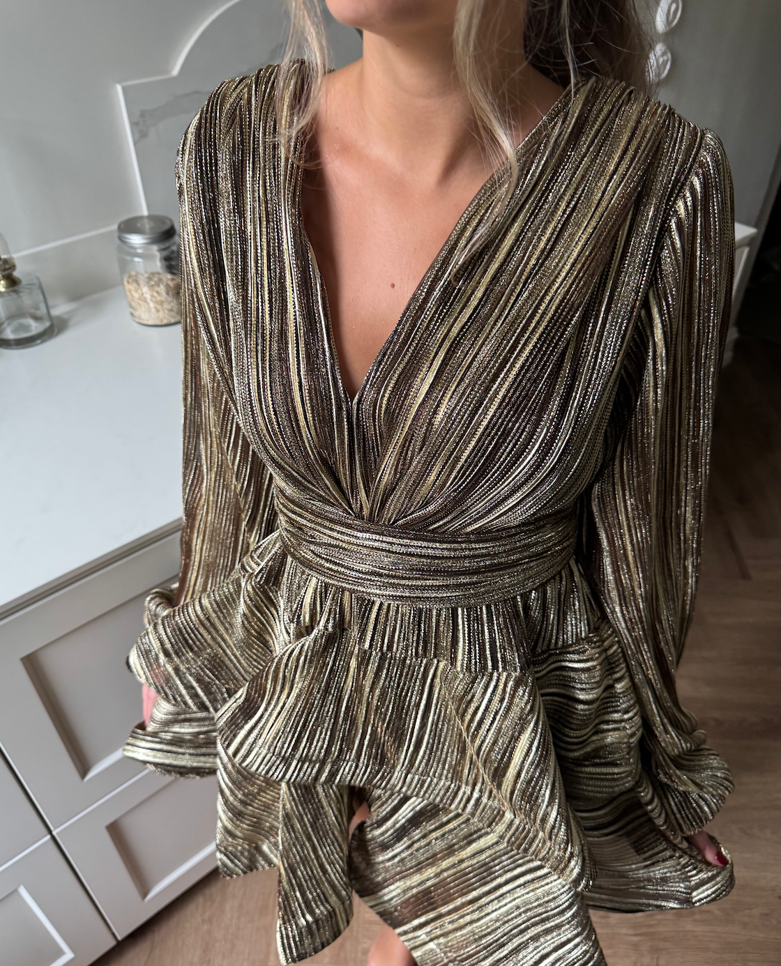 Naia Bedouin Dress Golden Splash Kjoler