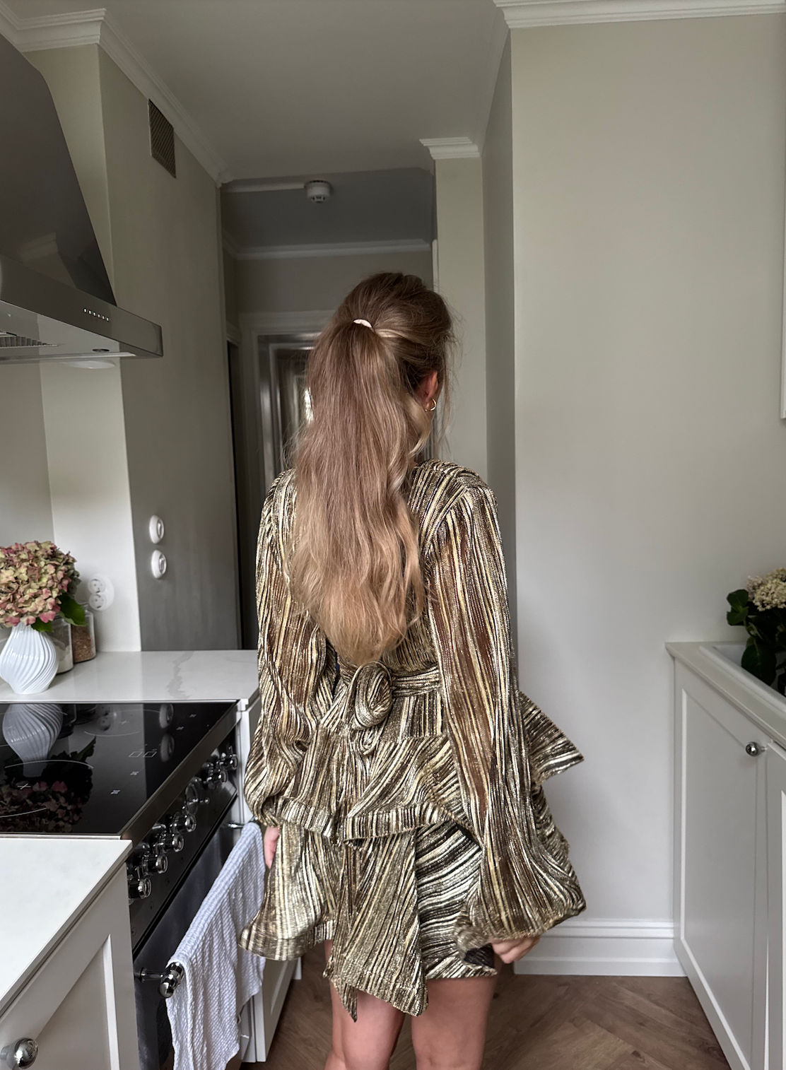 Naia Bedouin Dress Golden Splash Kjoler