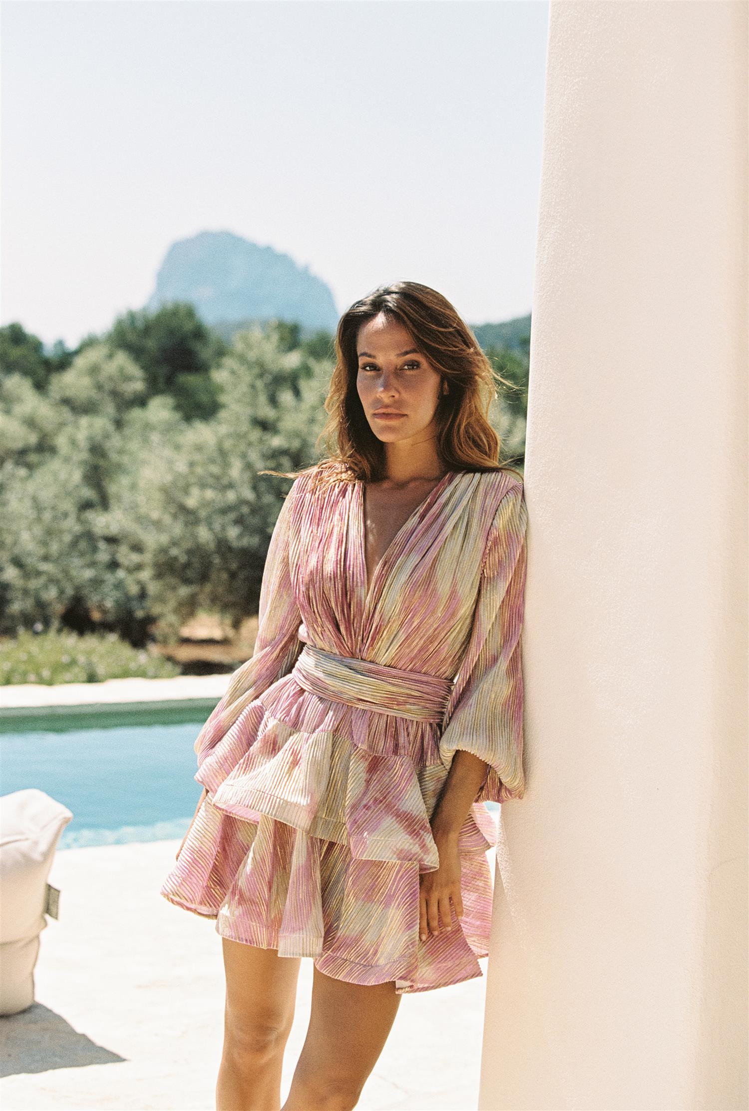 Naia Bedouine Dress Bloomy Splash Kjoler