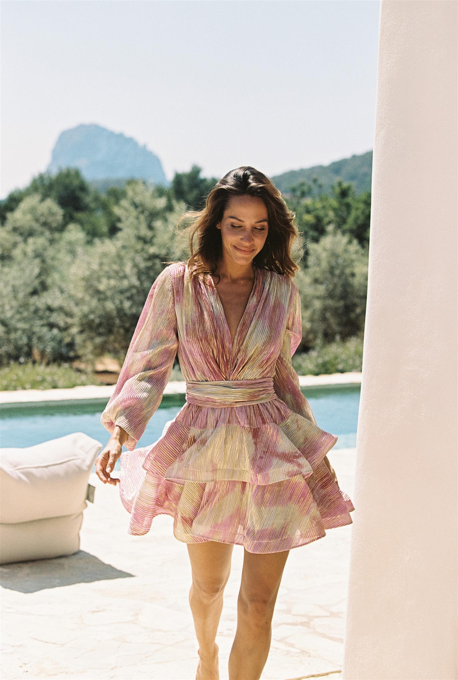 Naia Bedouine Dress Bloomy Splash Kjoler