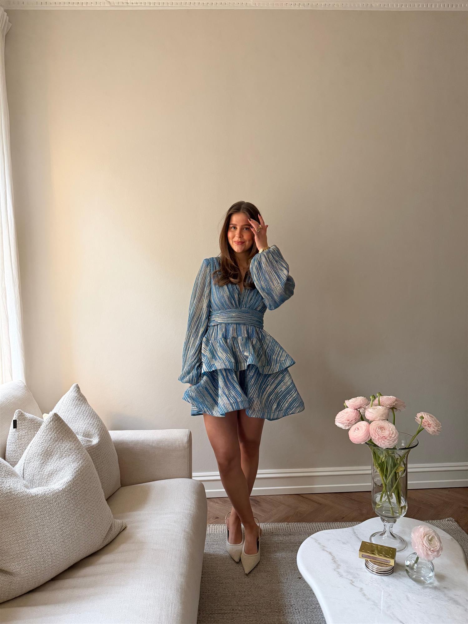 Naia Bedouine Dress - Grain Sea Splash - Kjoler