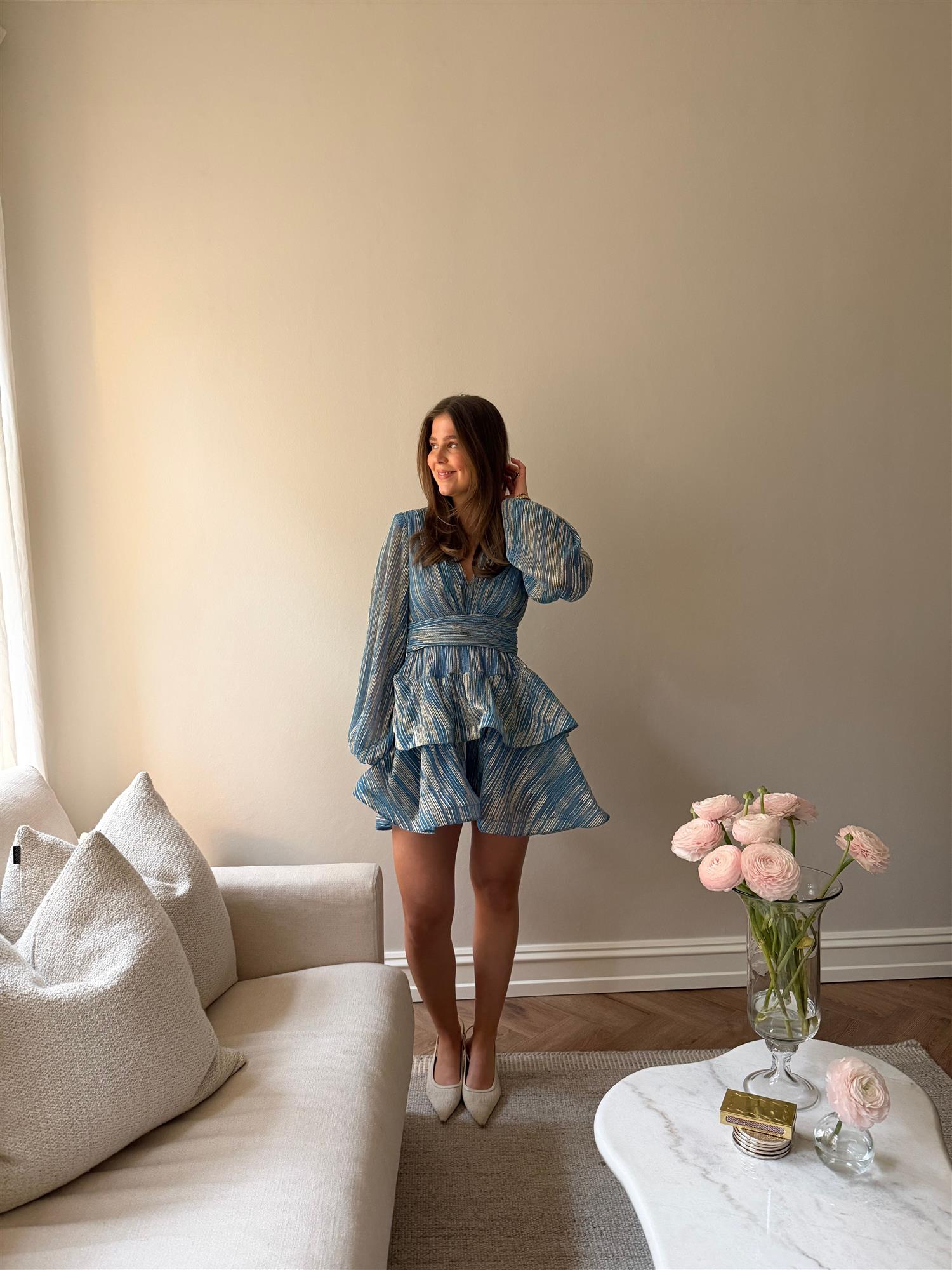 Naia Bedouine Dress - Grain Sea Splash - Kjoler