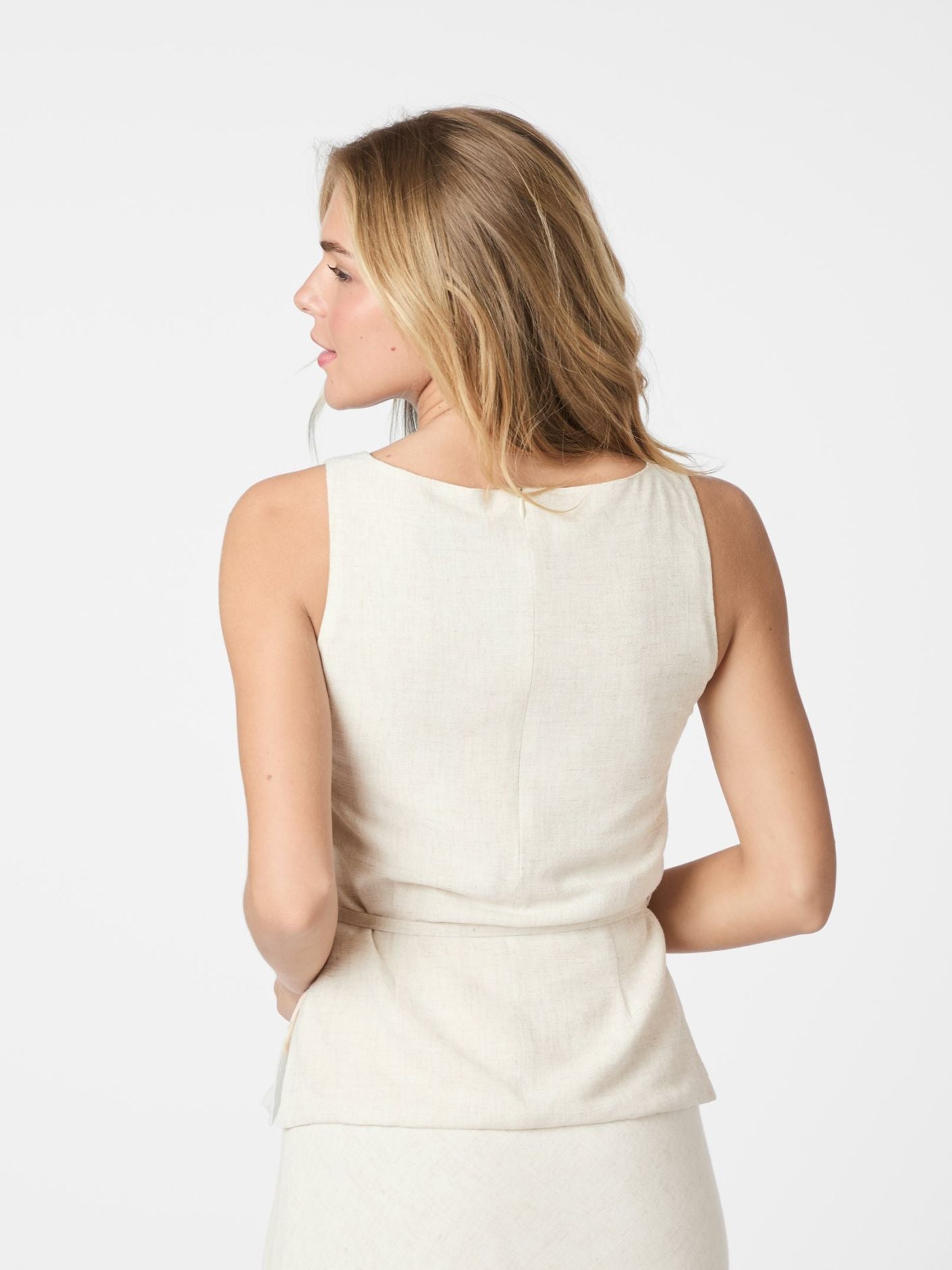 Nassa Linen Top - Overdeler