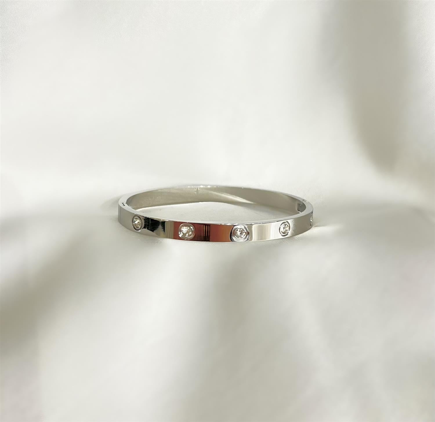 Nia Bangle Bracelet Silver Tilbehør