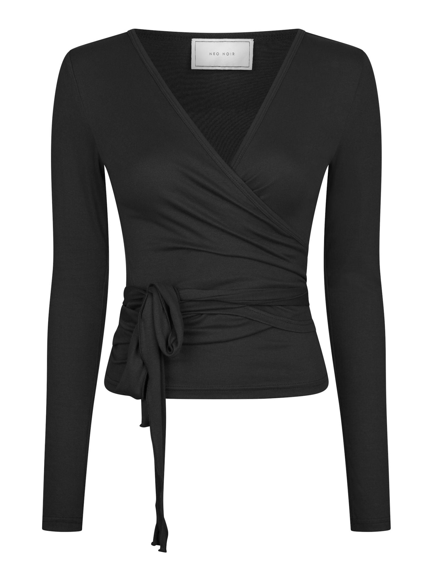 Nia Jersey Wrap Blouse - Overdeler