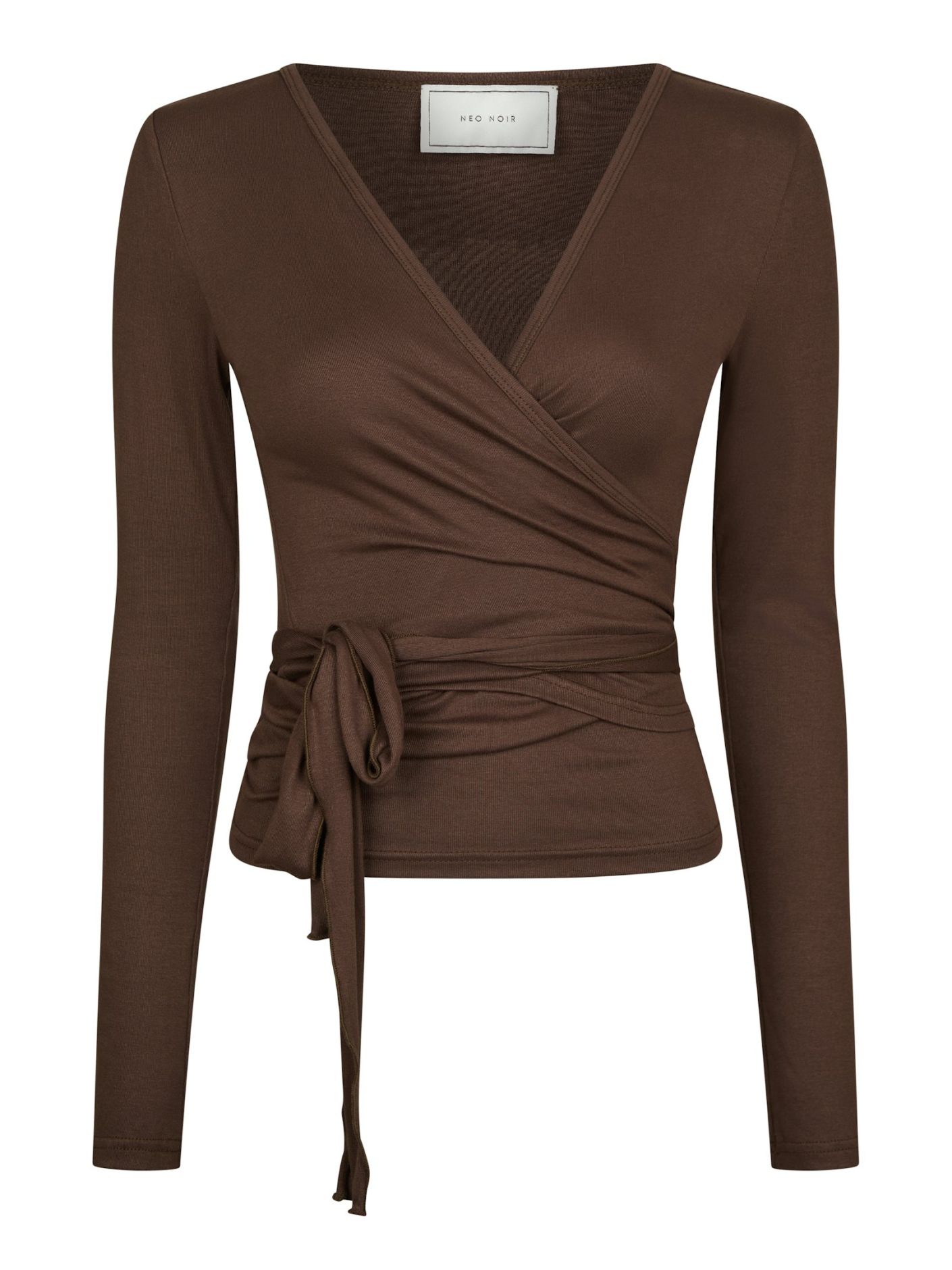 Nia Jersey Wrap Blouse - Overdeler