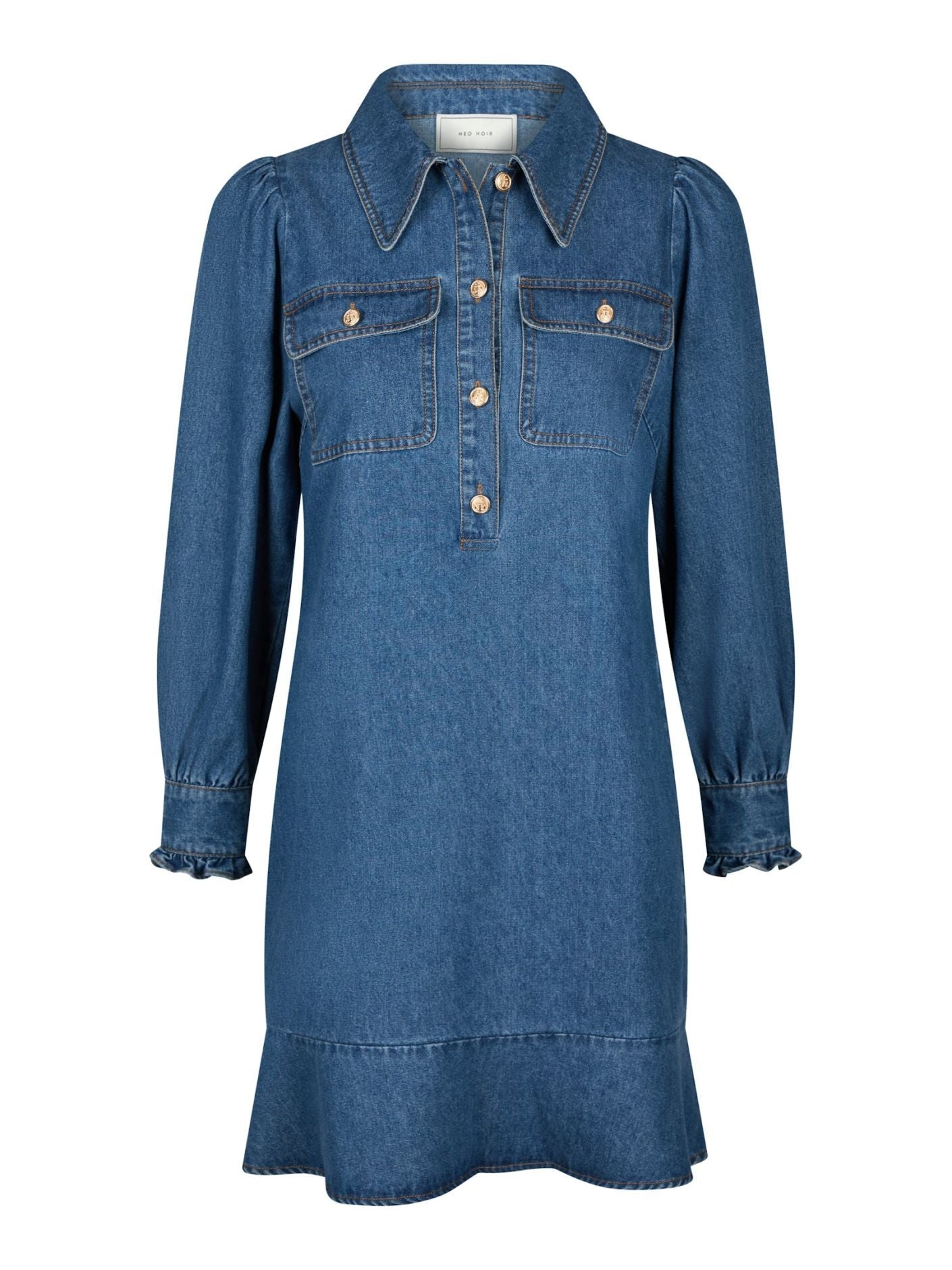 Nikko Denim Dress - Kjoler