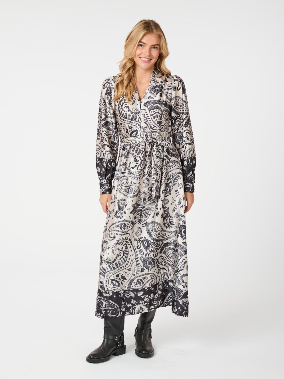 Nova Deco Paisley Dress - Kjoler