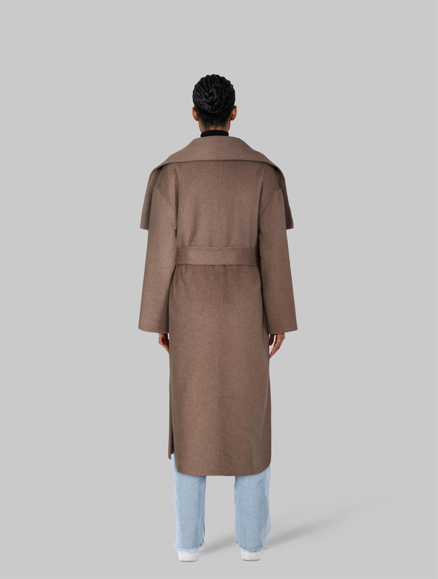 Nova Wool Coat Brown Jakker