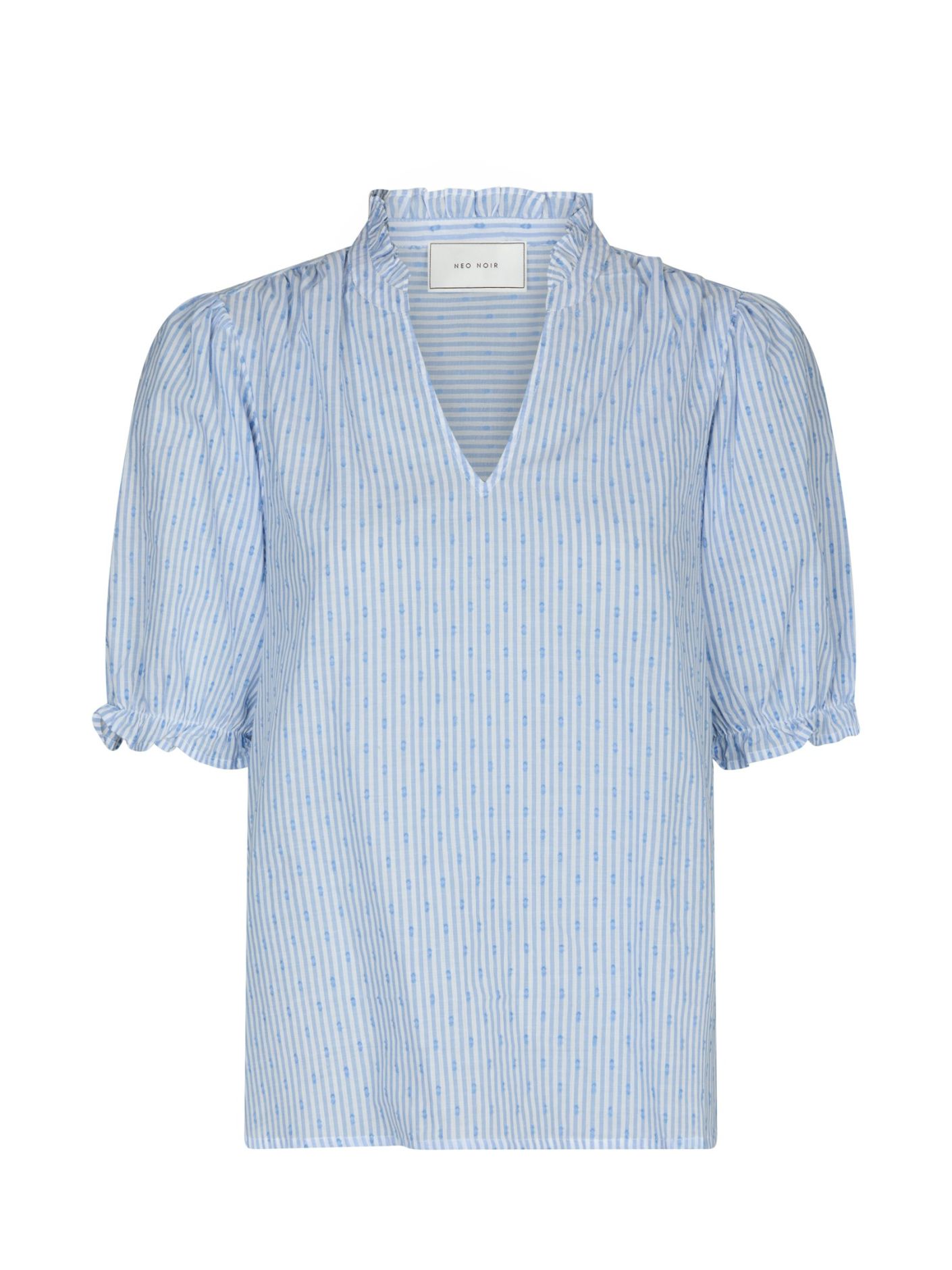 Odesa Dot Stripe Blouse - Overdeler