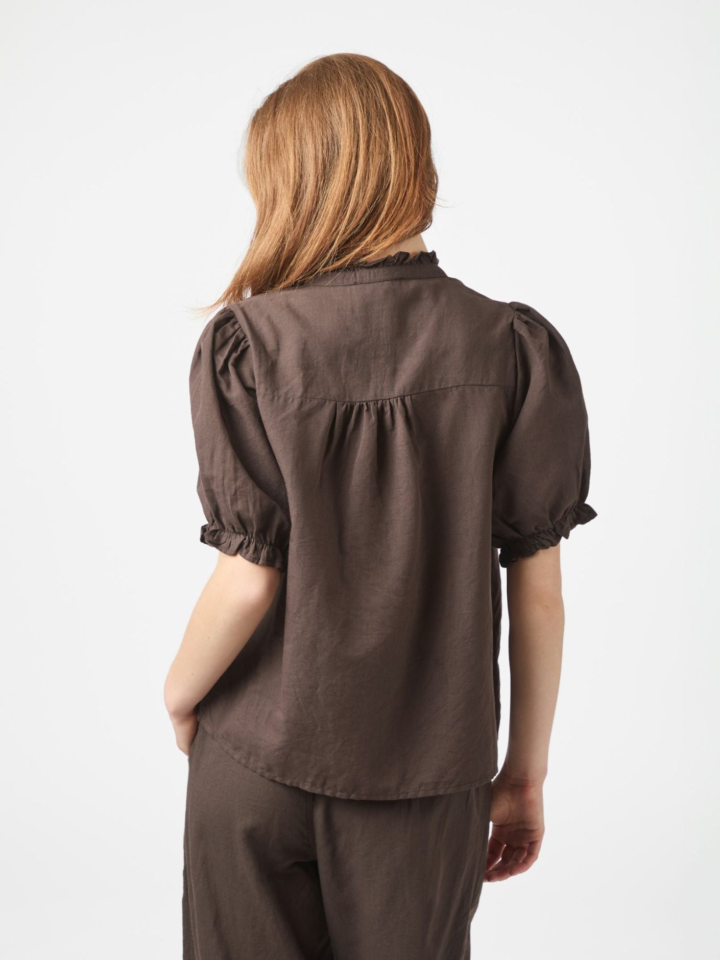 Odesa Linen Blouse Overdeler