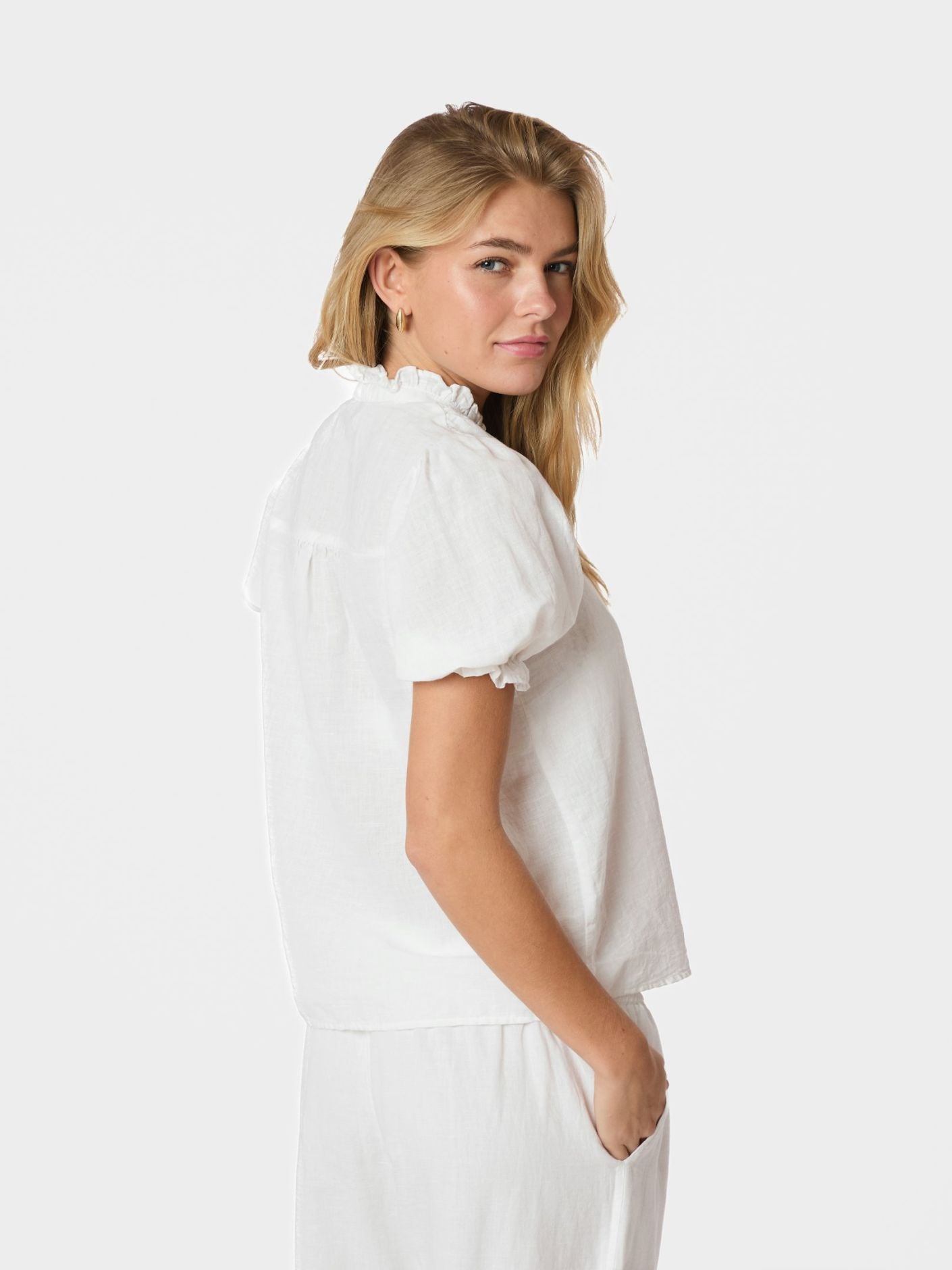 Odesa Linen Blouse - Overdeler