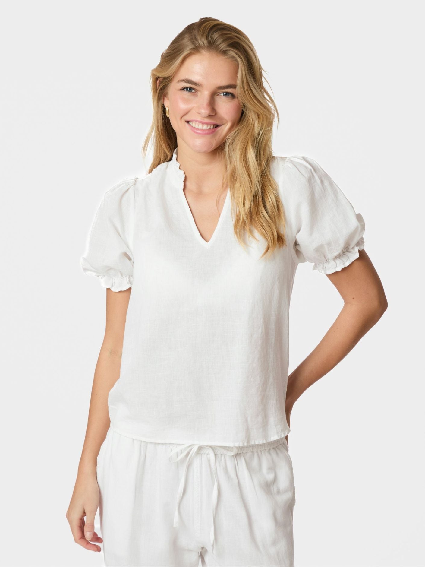 Odesa Linen Blouse - Overdeler