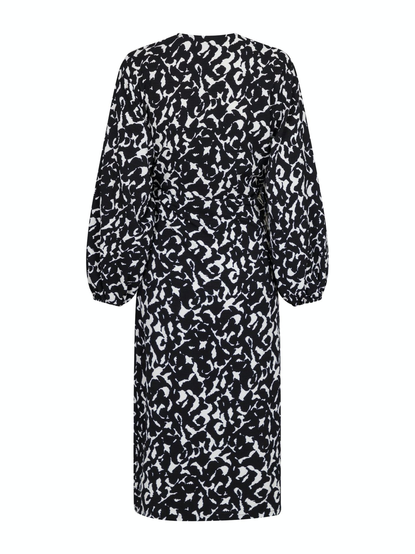 Onasis Graphic Wrap Dress - Kjoler