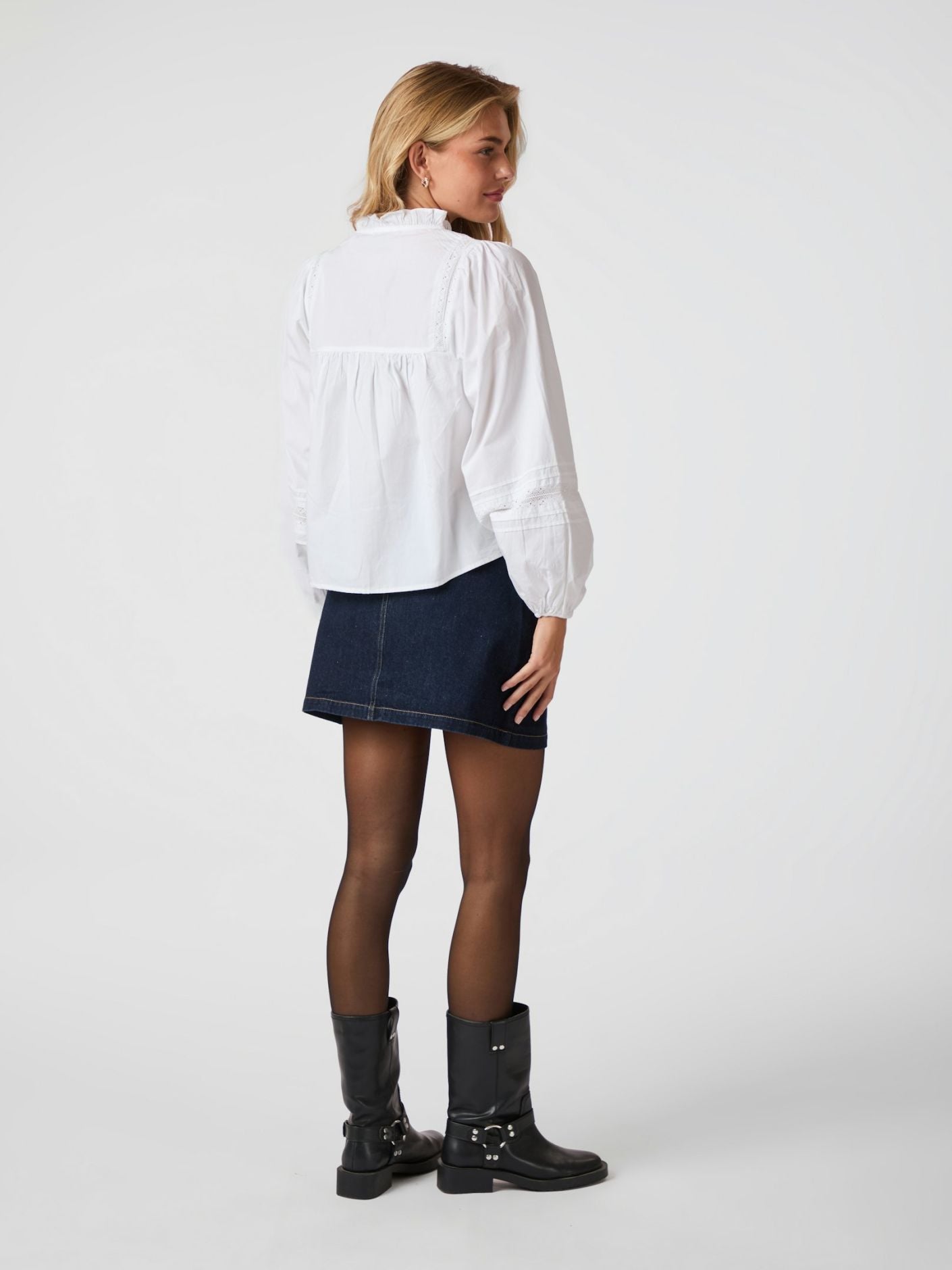 Opal C Poplin Blouse - Overdeler