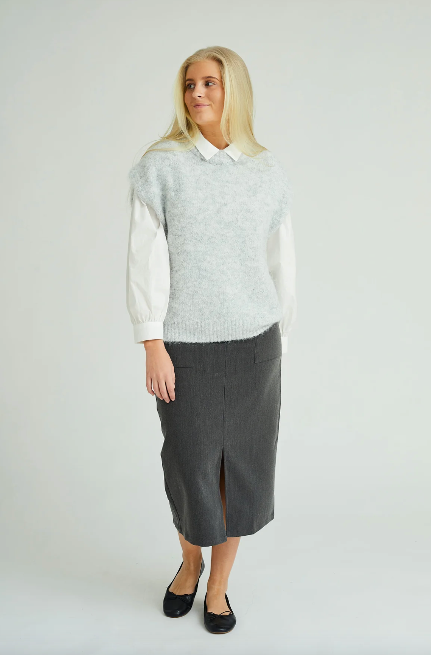 Patrisia Knit Vest Overdeler