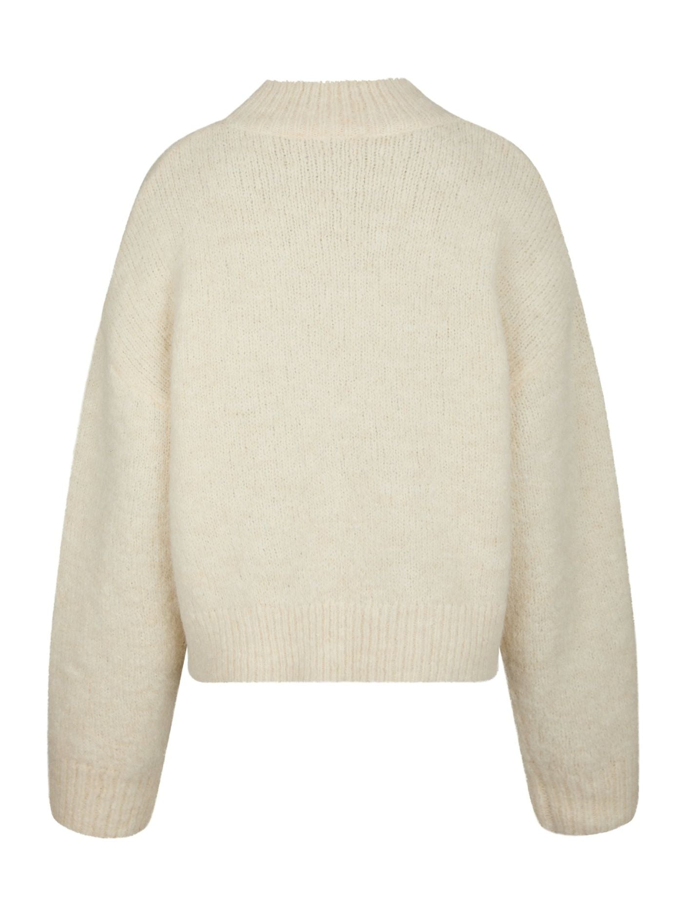 Paulina Fluffy Knit Blouse - Overdeler