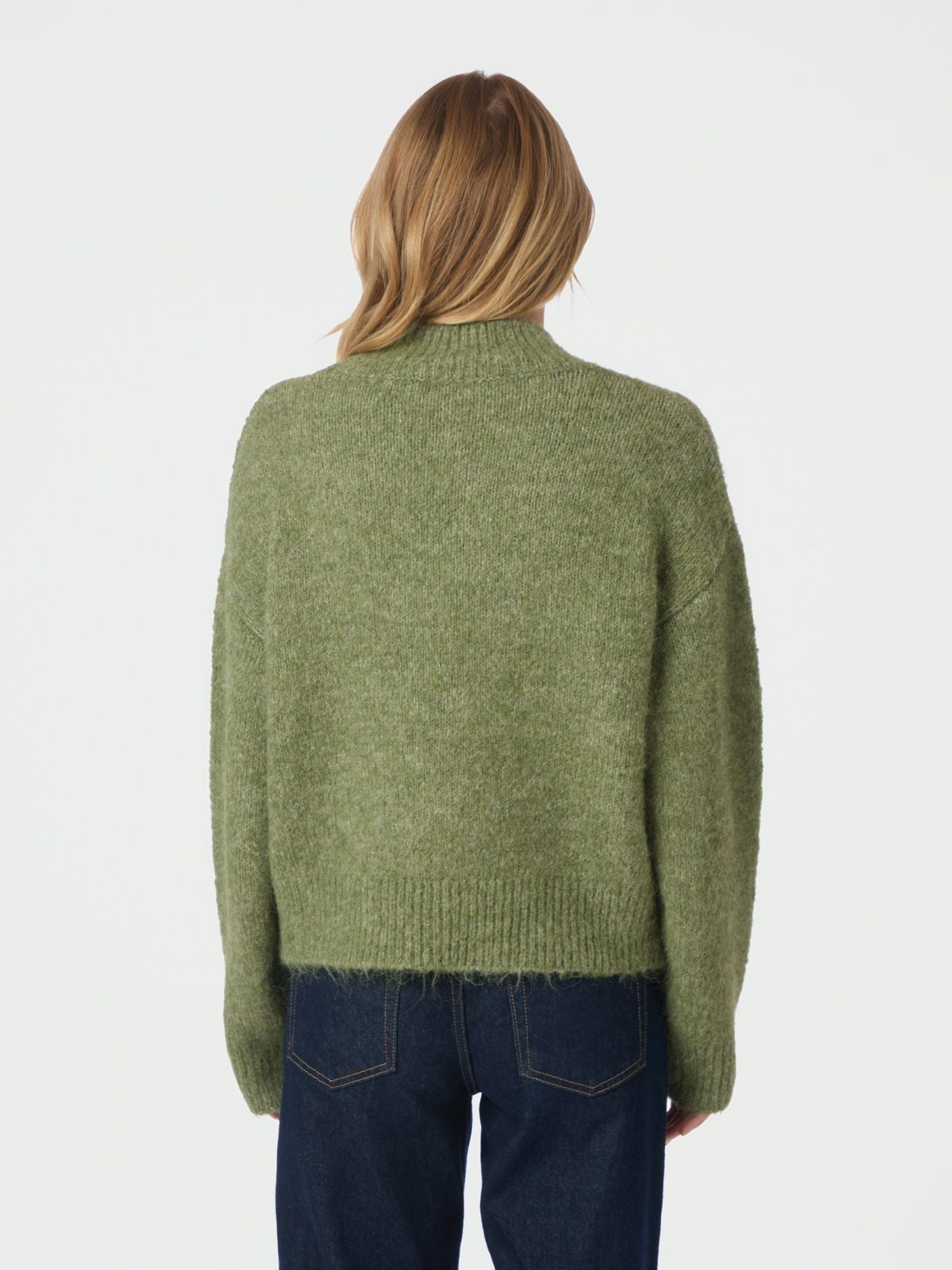 Paulina Fluffy Knit Blouse - Overdeler
