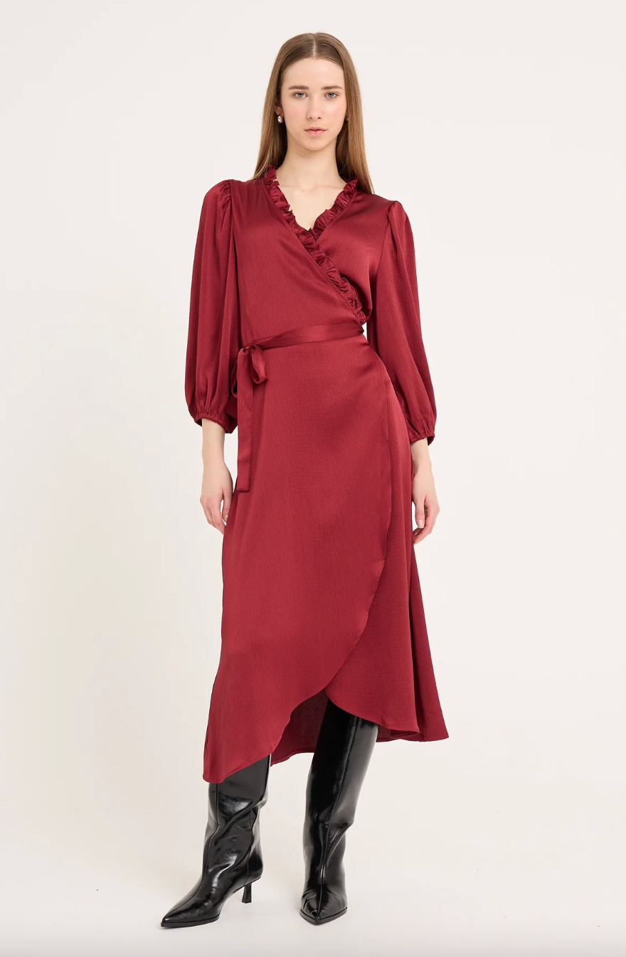 Peony 3/4 Sleeve Dress - Kjoler