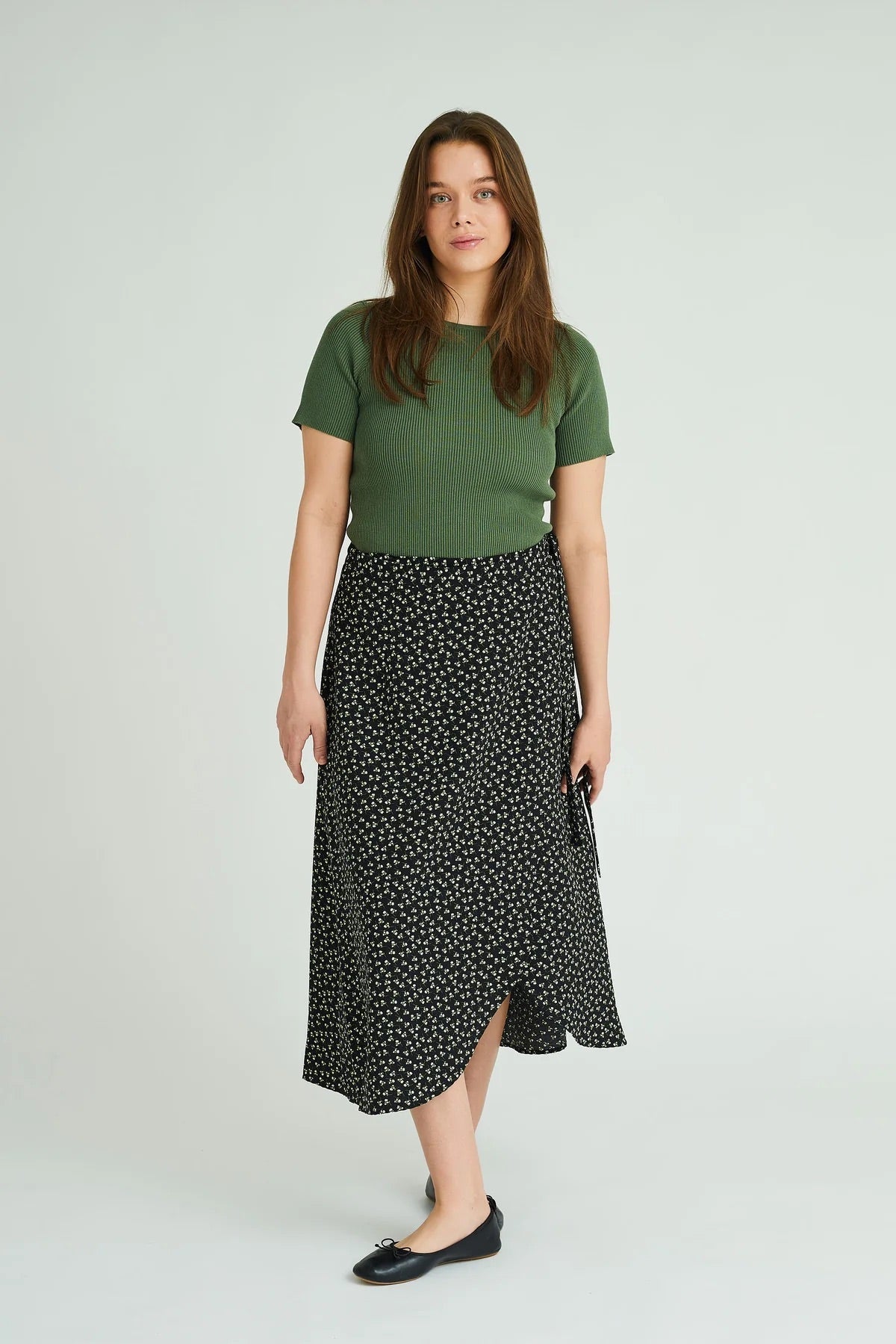 Peony Wrap Skirt - Skjørt